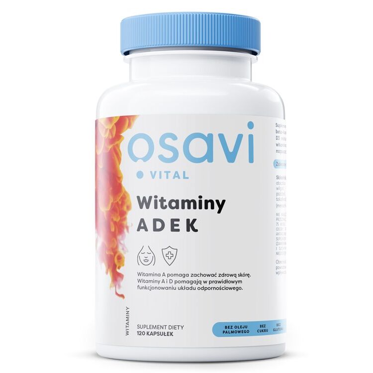 OSAVI Vitamin ADEK (120 kapsul) - Viking Supplements