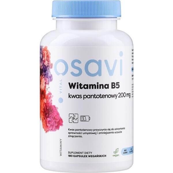 OSAVI Vitamin B5 – pantotenska kislina
