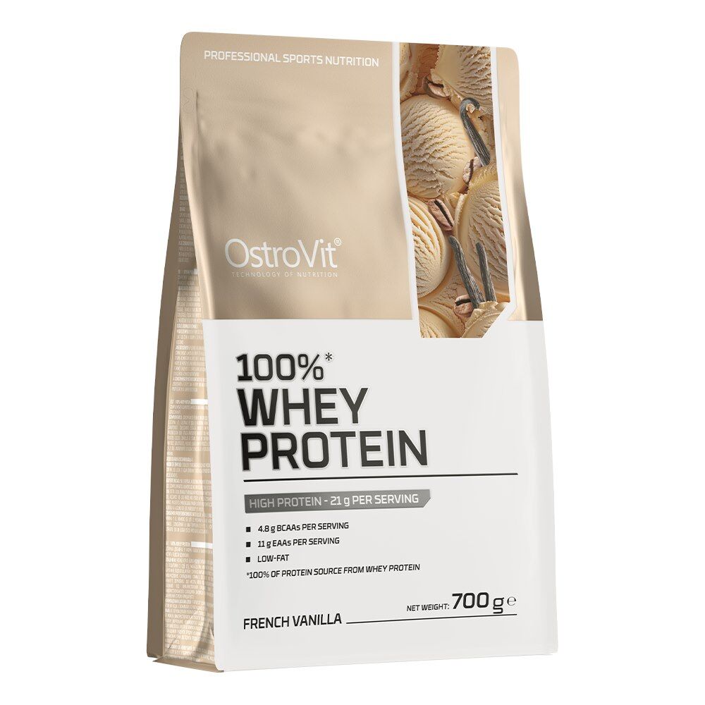 OSTROVIT 100% beljakovine iz sirotke, okus francoske vanilije (700 g) – Viking Supplements