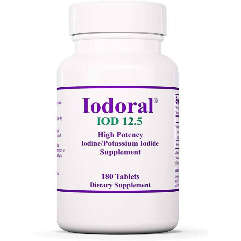 Optimox Corporation Iodoral 12,5 mg, 180 tablet – Viking Supplements