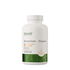 Ostrovit Bromelain + Papain 100% Vege (100 kapsul) - Viking Supplements