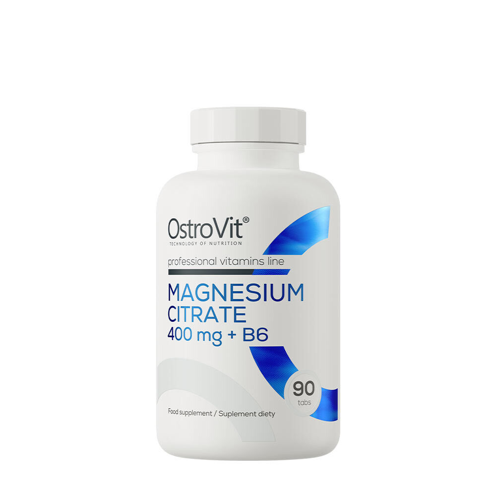 Ostrovit magnezijev citrat 400 mg + B6 (90 tablet) - Viking Supplements