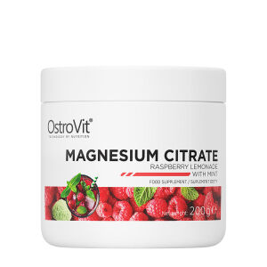 Ostrovit magnezijev citrat – malinova limonada z meto (200 g) – Viking Supplements