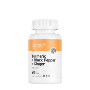 Ostrovit Kurkuma + črni poper + ingver (90 tablet) - Viking Supplements