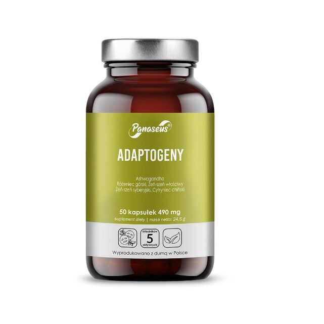 PANASEUS Adaptogeni (50 kapsul) – Viking Supplements