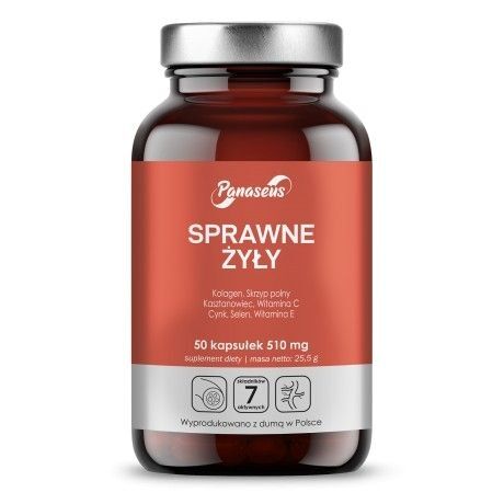 PANASEUS Učinkovite žile (50 kapsul) - Viking Supplements