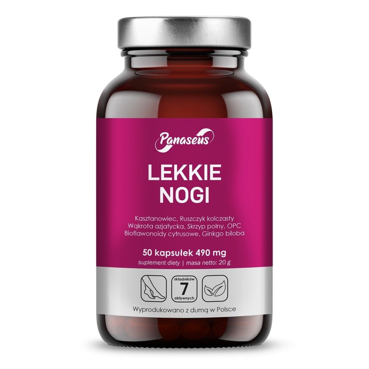 PANASEUS Light legs (50 kapsul) - Viking Supplements