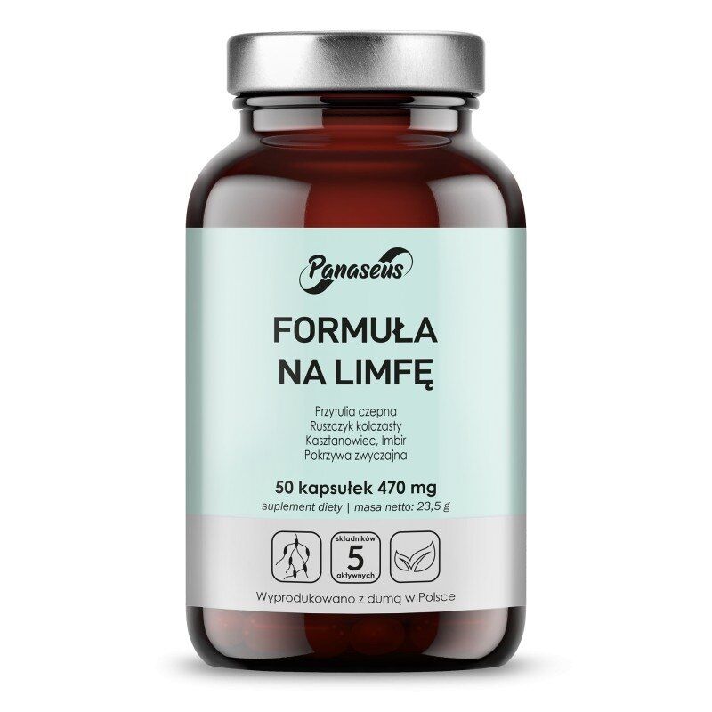 PANASEUS Lymphatic Formula (50 kapsul) - Viking Supplements