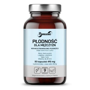 PANASEUS – plodnost pri moških (50 kapsul) – Viking Supplements