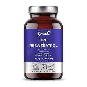 PANASEUS OPC + resveratrol (50 kapsul) - Viking Supplements
