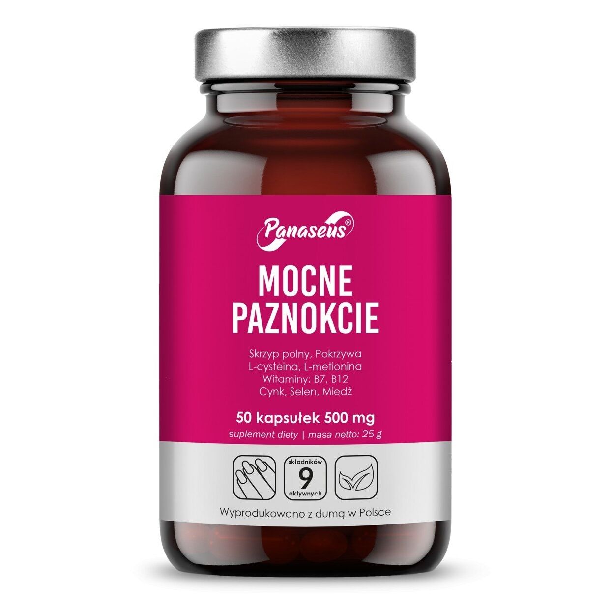 PANASEUS Močni nohti (50 kapsul) - Viking Supplements
