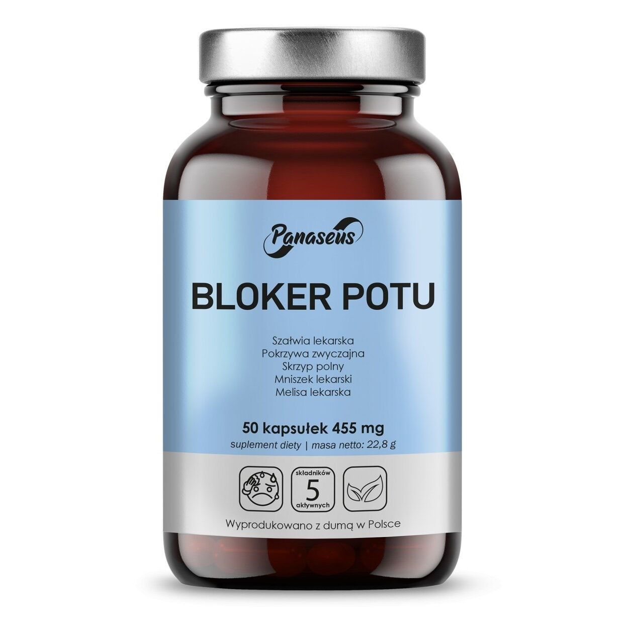 PANASEUS sredstvo proti potenju (50 kapsul) - Viking Supplements