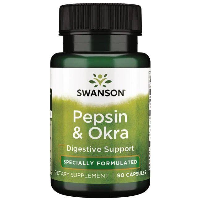 Pepsin & Okra – 90 kapsul – Viking Supplements
