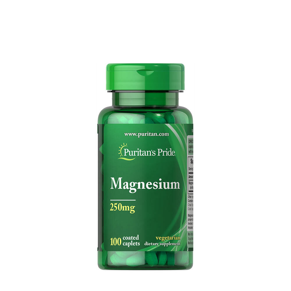 Puritan's Pride Magnezij 250 mg (100 tablet) - Viking Supplements