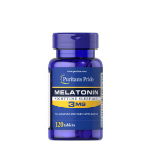 Puritans Pride Melatonin 3 mg (120 tablet) - Viking Supplements