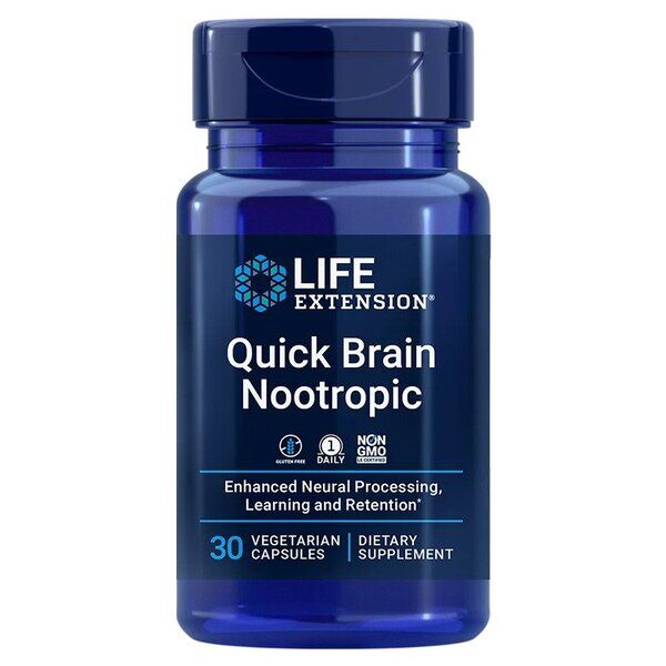 Quick Brain Nootropic – 30 kapsul – Viking Supplements
