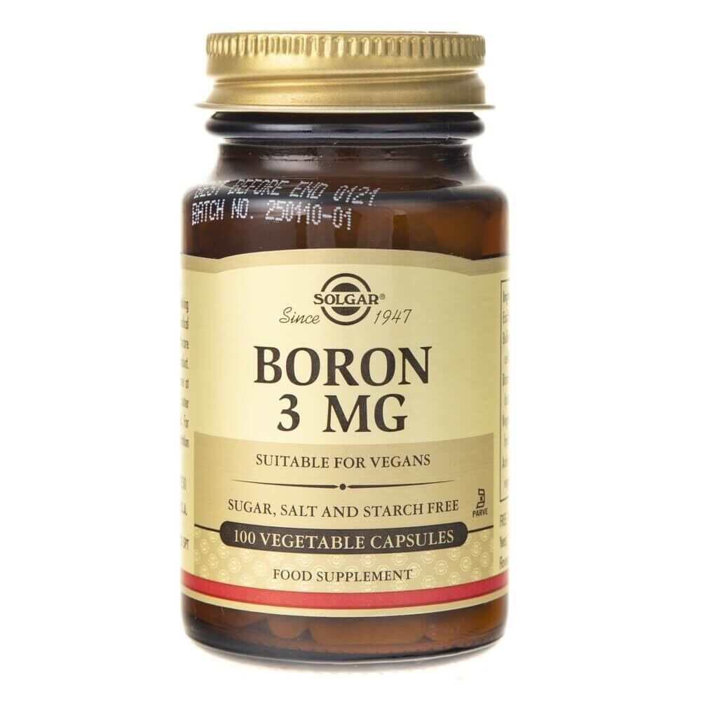SOLGAR Bor 3 mg (100 kapsul) - Viking Supplements