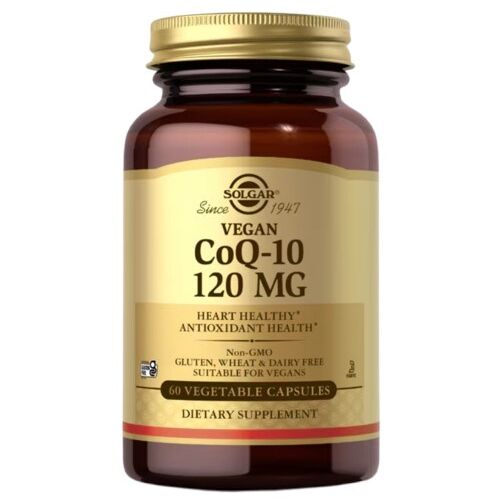 SOLGAR Vegetarian CoQ-10 120 mg (60 kapsul) - Viking Supplements