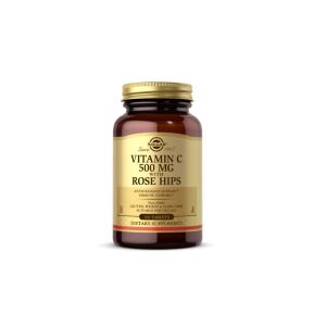 SOLGAR Vitamin C 500 mg s šipkom (100 tablet) - Viking Supplements
