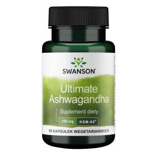 SWANSON Ashwagandha KSM-66 250 mg 60 kapsul - Viking Supplements