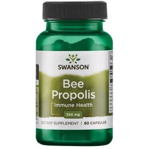 SWANSON Čebelji propolis 550 mg, 60 kapsul – Viking Supplements