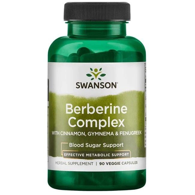 SWANSON Berberin Complex 90 kapsul - Viking Supplements