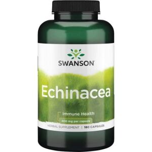 SWANSON Echinacea 400 mg, 180 kapsul – Viking Supplements