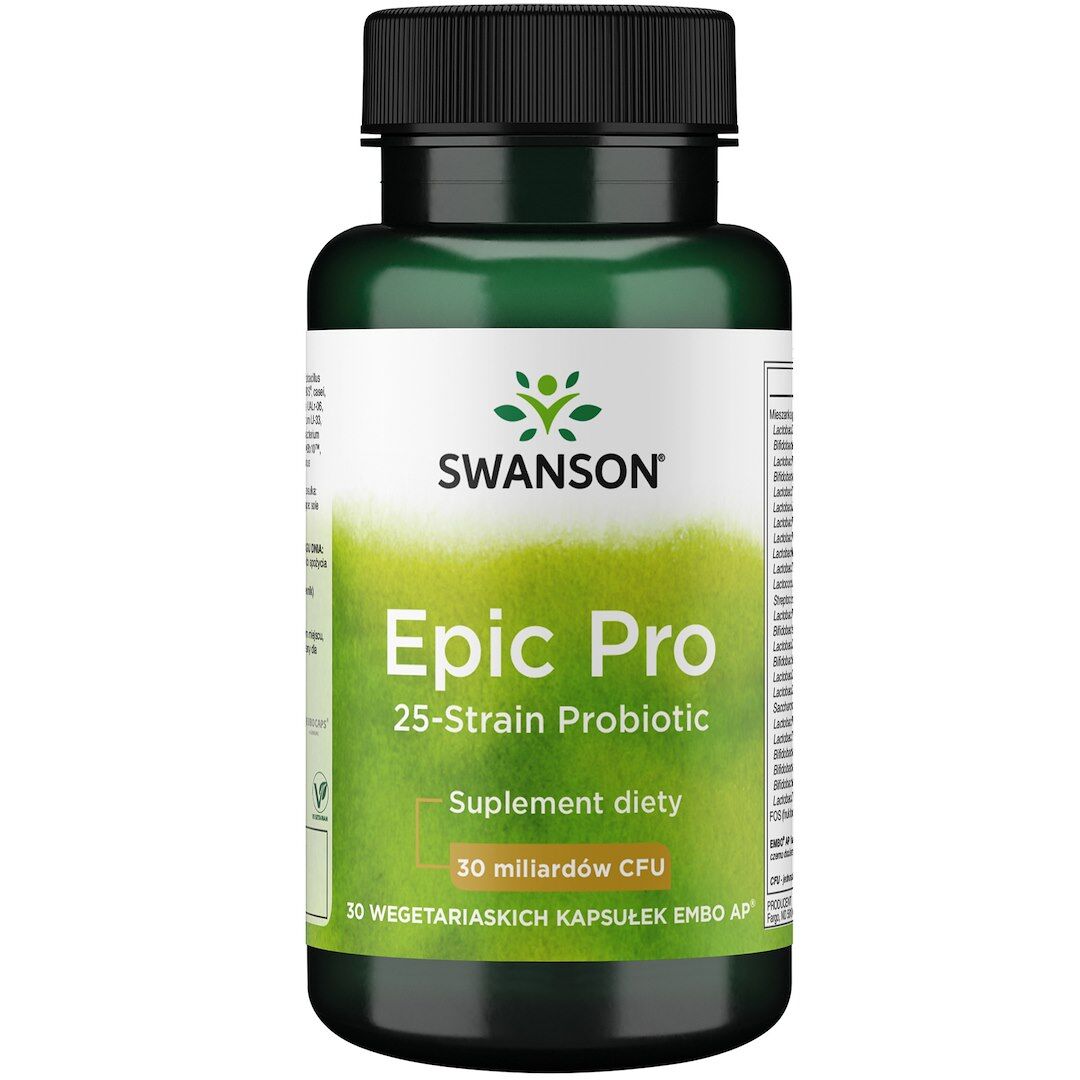 SWANSON Epic Pro 25 30 kapsul z odmerkom DR - Viking Supplements