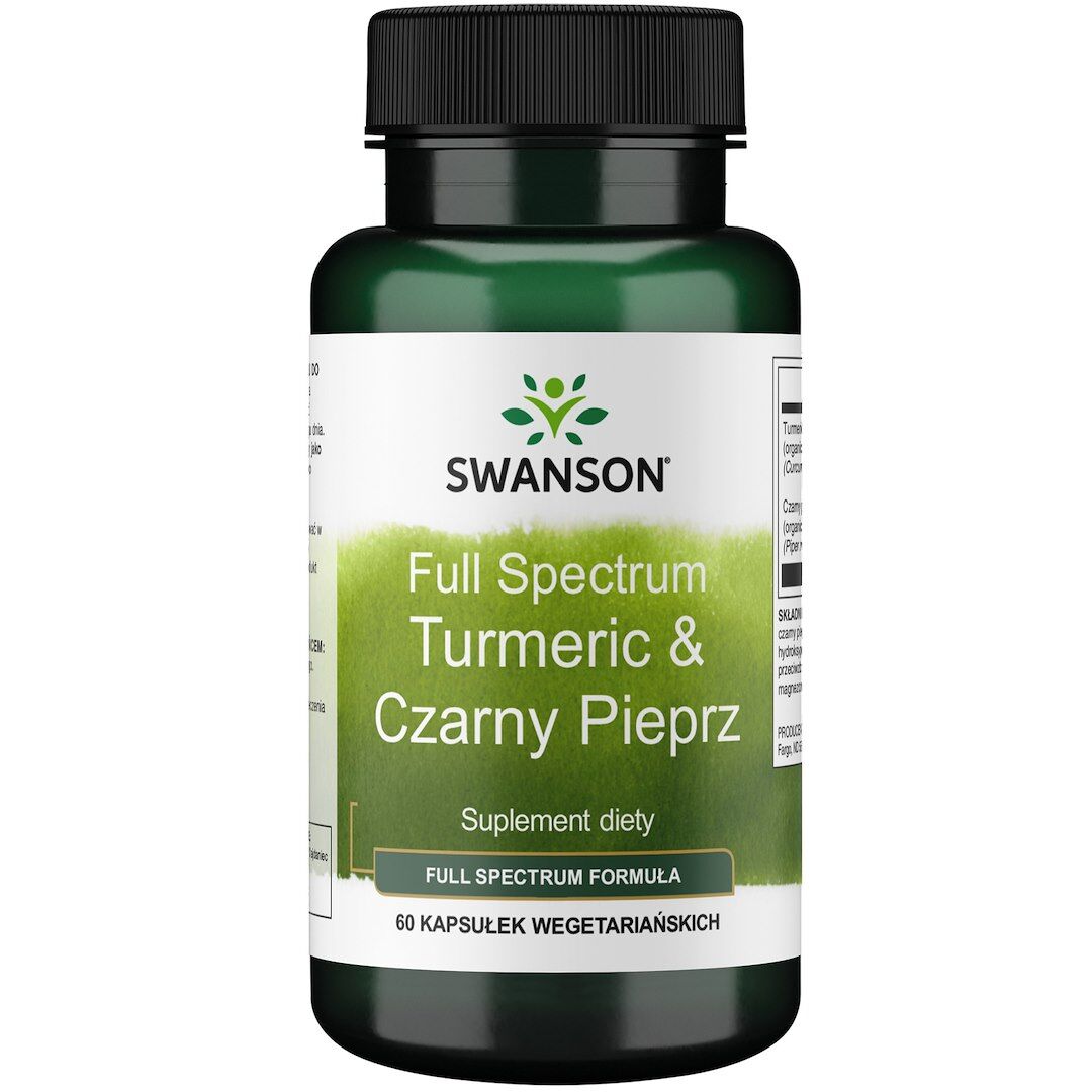SWANSON FS Kurkuma in črni poper, 60 kapsul – Viking Supplements