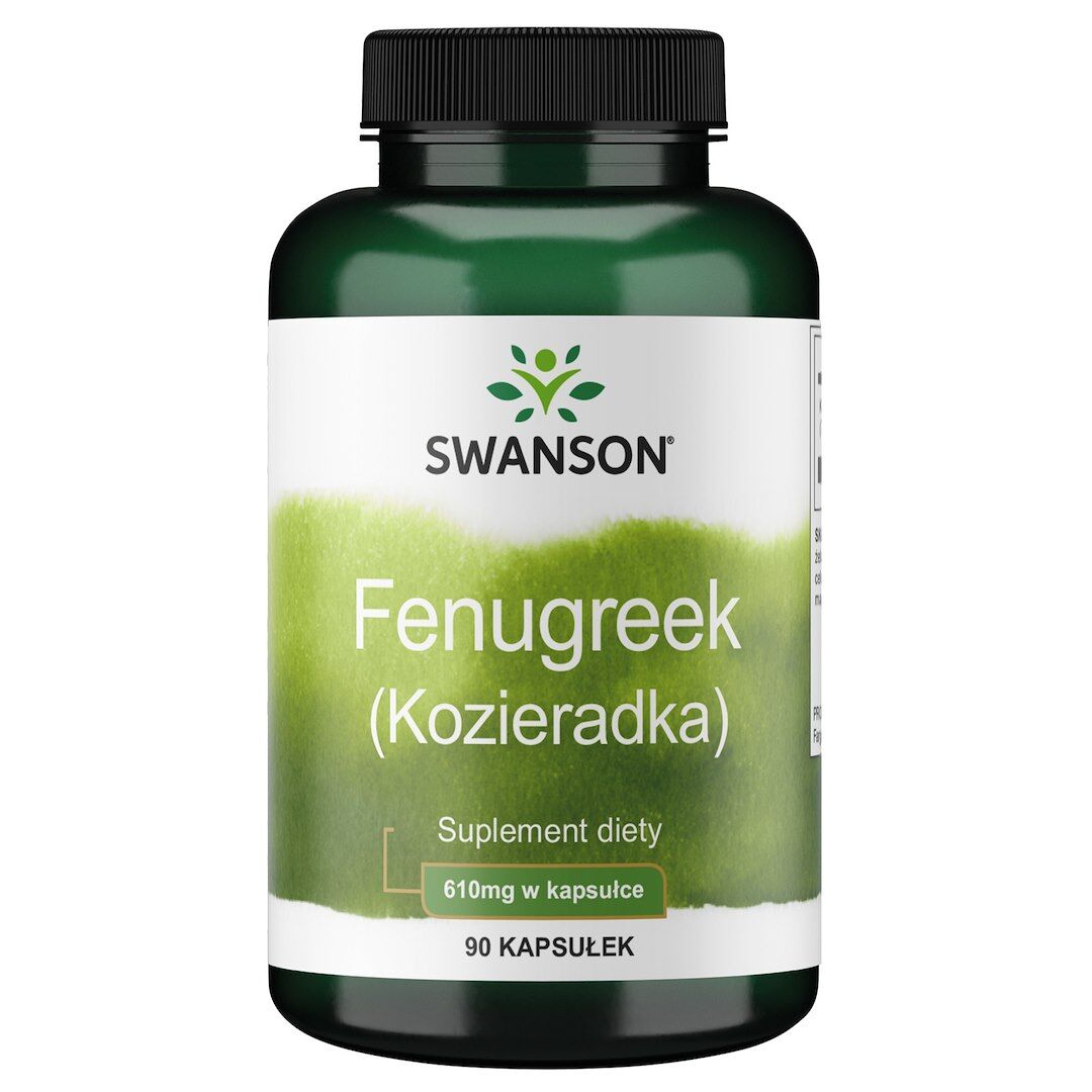 SWANSON Fenugreek (Kozieradka) 610 mg, 90 kapsul – Viking Supplements