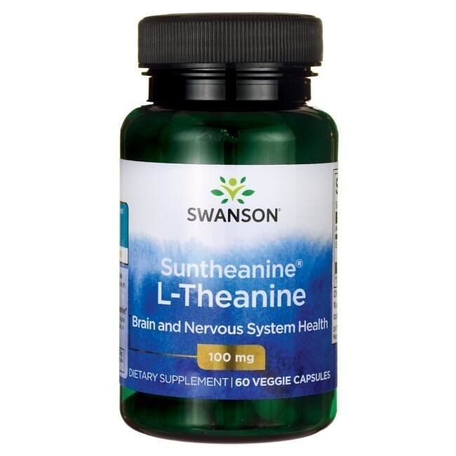 SWANSON L-teanin 100 mg, 60 kapsul – Viking Supplements