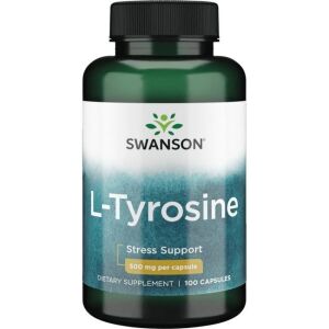 SWANSON L-tirozin 500 mg, 100 kapsul – Viking Supplements