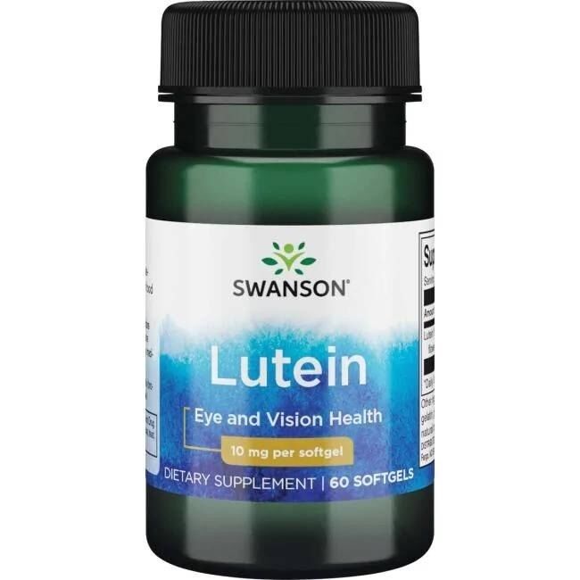 SWANSON Luteina 10 mg, 60 kapsul – Viking Supplements