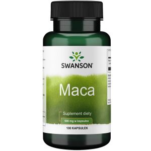 SWANSON Maca 500 mg, 100 kapsul – Viking Supplements