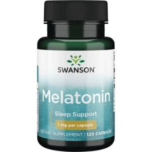 SWANSON Melatonina 1 mg 120 kapsul - Viking Supplements