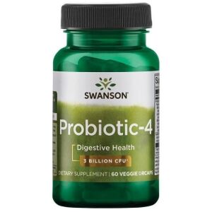SWANSON Probiotic-4 60 kapsul - Viking Supplements
