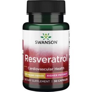 SWANSON Resveratrol 250 mg, 30 kapsul – Viking Supplements