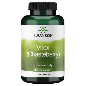 SWANSON Vitex (chasteberry) 400 mg, 120 kapsul – Viking Supplements