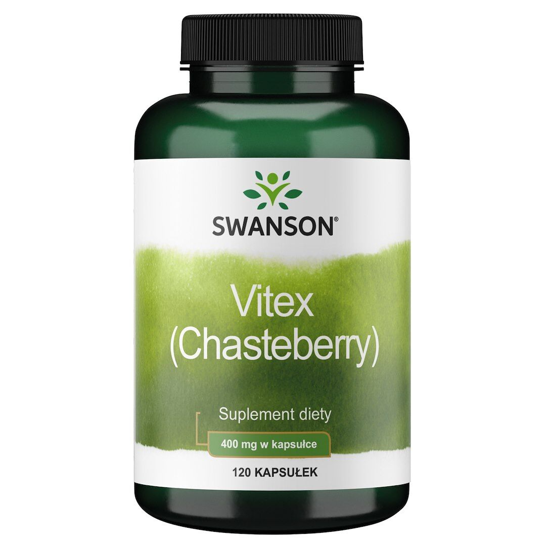 SWANSON Vitex (chasteberry) 400 mg, 120 kapsul – Viking Supplements