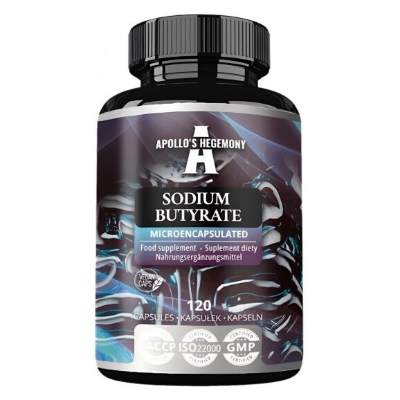 Mikroenkapsuliran natrijev butirat – 120 kapsul – Viking Supplements