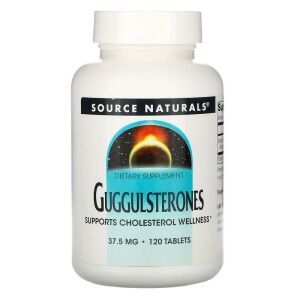 Source Naturals Guggulsteroni 37,5 mg, 120 tablet – Viking Supplements