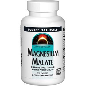 Source Naturals magnezijev malat 1250 mg, 360 tablet – Viking Supplements