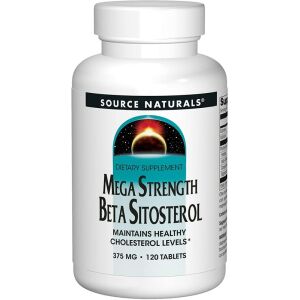 Source Naturals Mega Strength Beta Sitosterol 375 mg, 120 rastlinskih tablet – Viking Supplements