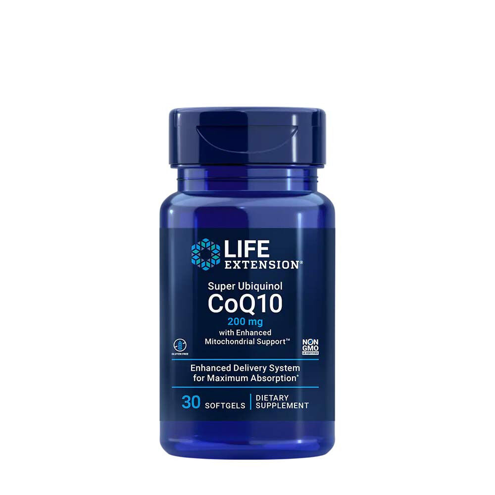 Super Ubiquinol CoQ10 z izboljšano podporo mitohondrijem