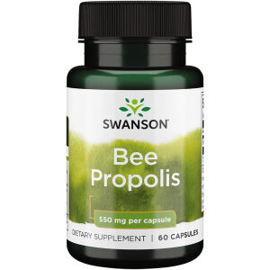 Swanson Čebelji propolis 550 mg, 60 kapsul – Viking Supplements