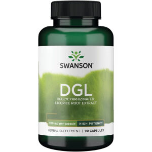 Swanson DGL High Potency 700 mg, 90 kapsul – Viking Supplements