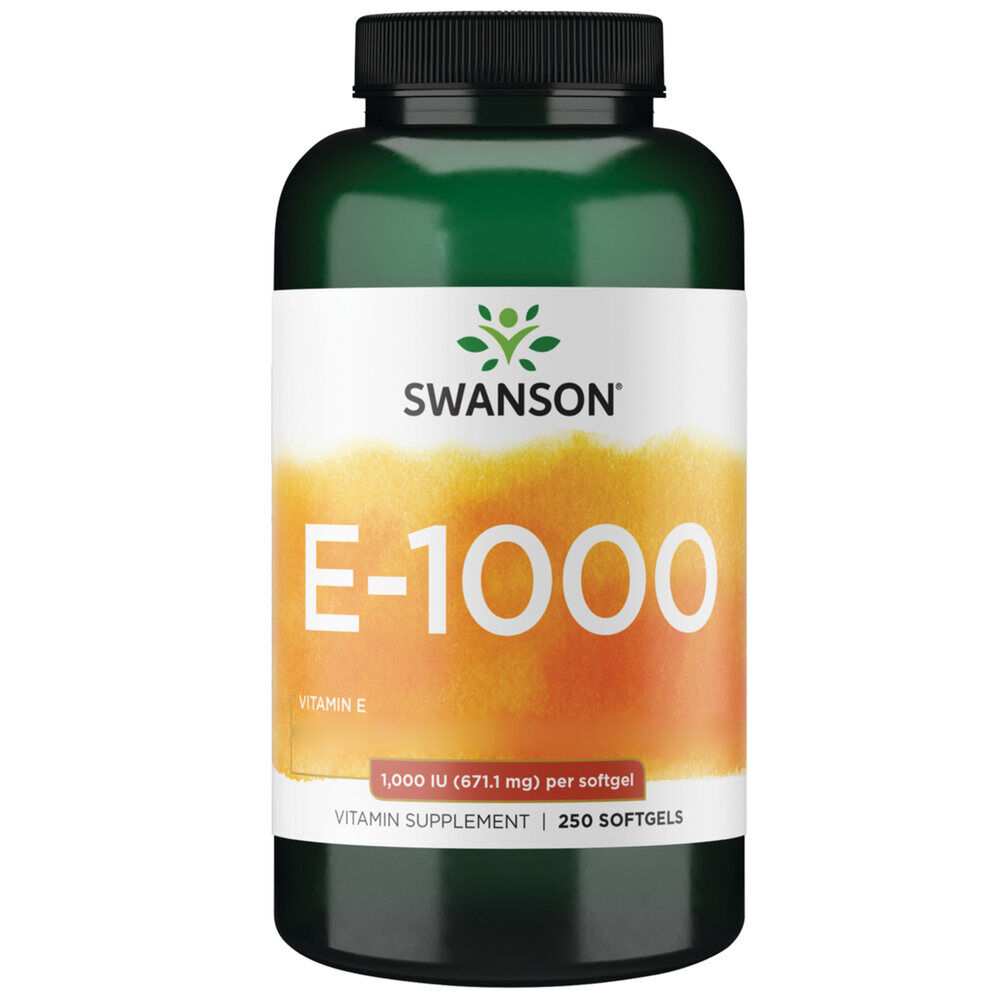 Swanson E-1000 1000 IU 250 kapsul – Viking Supplements