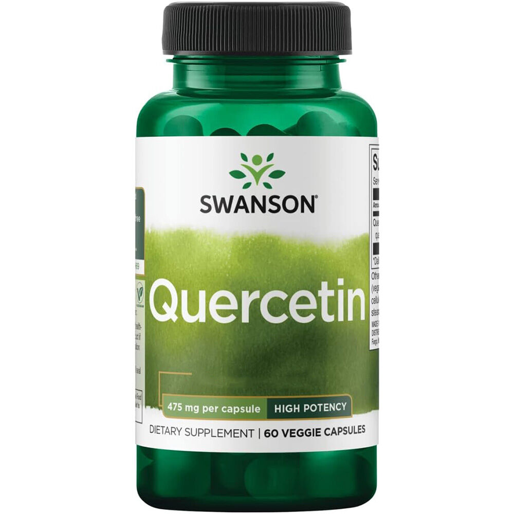 Swanson visoko koncentrirani kvercetin 475 mg, 60 kapsul – Viking Supplements