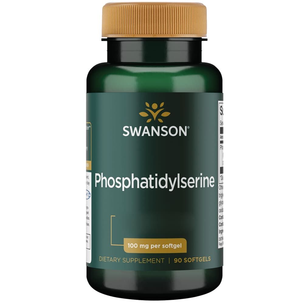 Swanson fosfatidilserin 100 mg, 90 mehkih kapsul – Viking Supplements