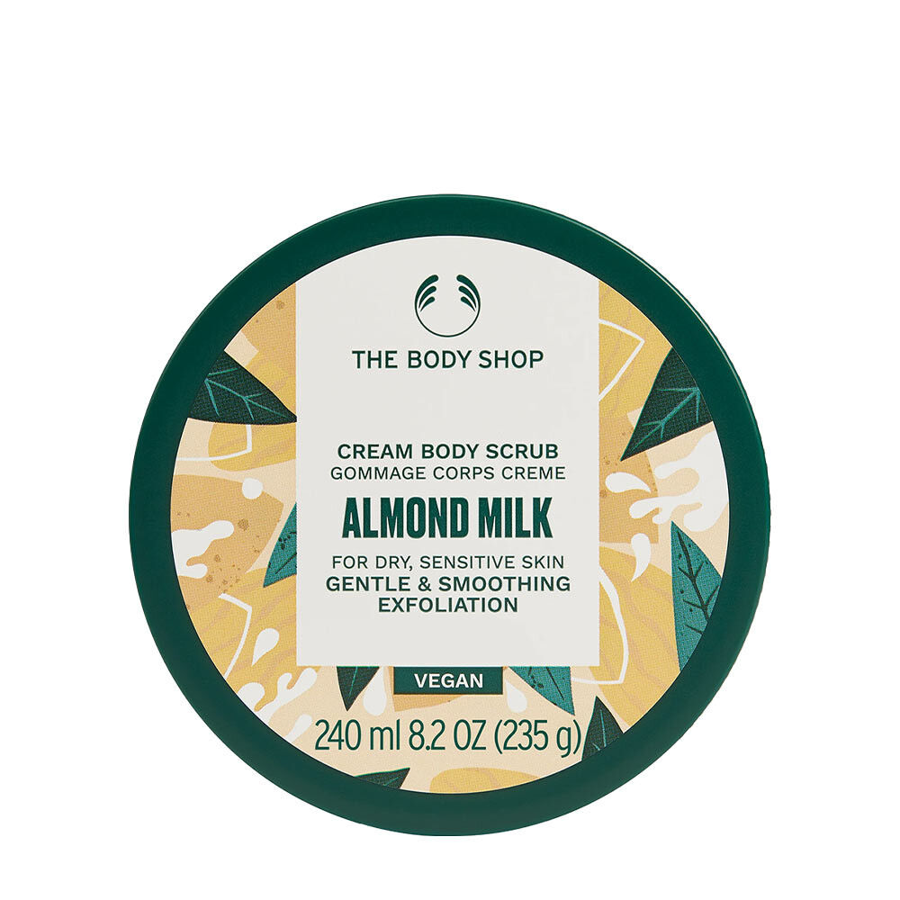 The Body Shop: piling za telo z mandljevim mlekom (240 ml) – Viking Supplements